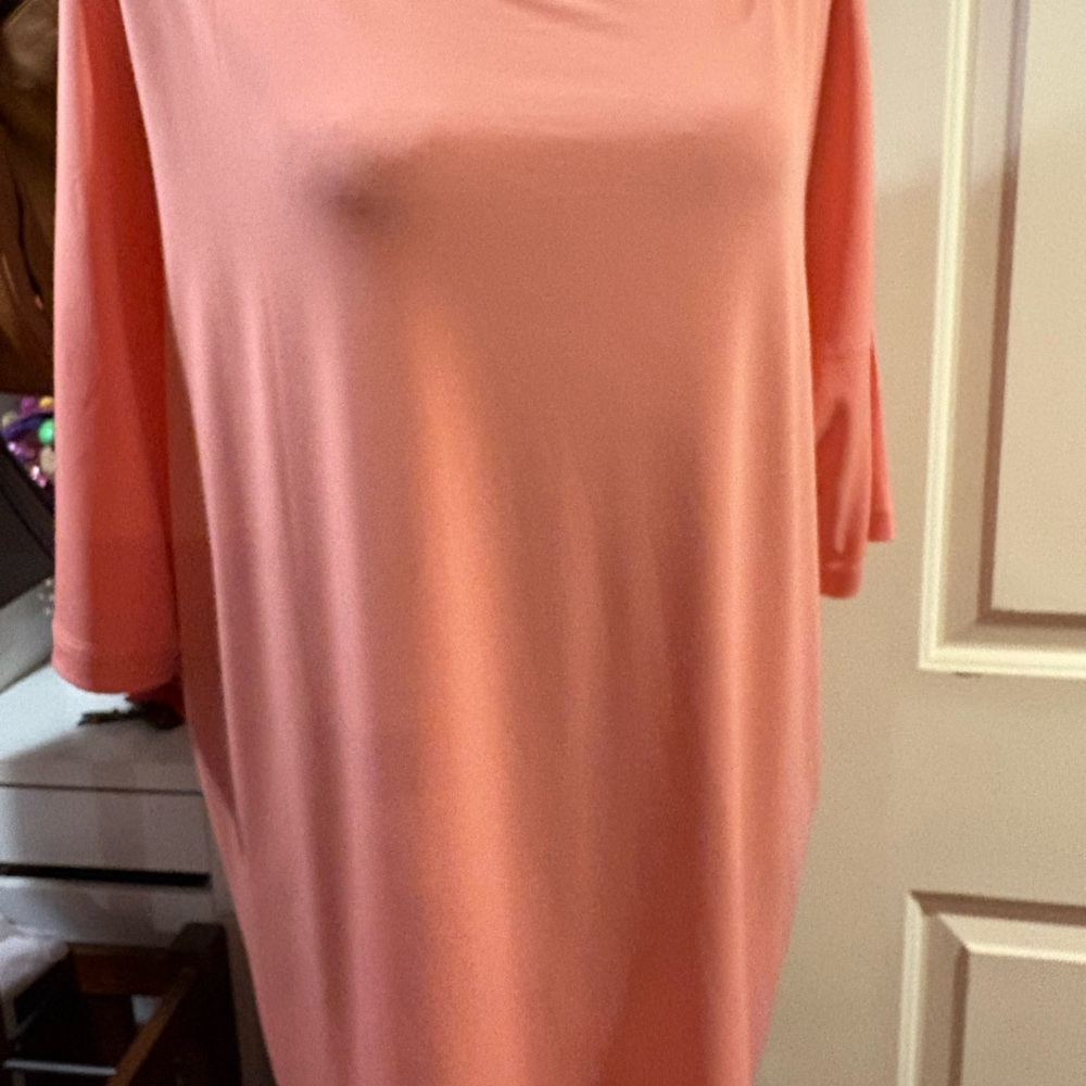 Pink Long Sleeve Dress
